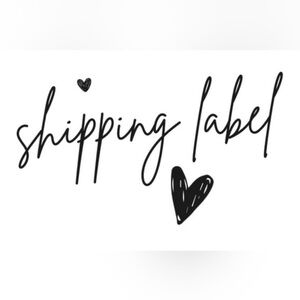 Shipping Label for Postage